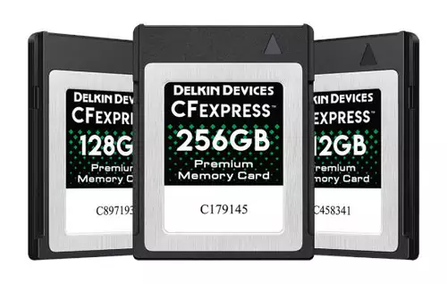 Neue Delkin Black CFexpress Karten mit dauerhafter 1.710 MB/s Schreibrate