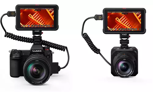 Atomos kndigt ProRes RAW Support fr Panasonic Lumix BGH1 und S1 per Ninja V an