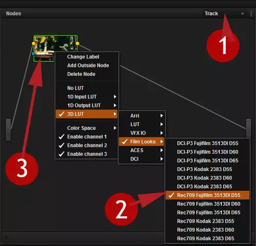 Workshop: Nikon D5200 als Rebel-Cam - Teil 4: Resolve Basics : add lut1