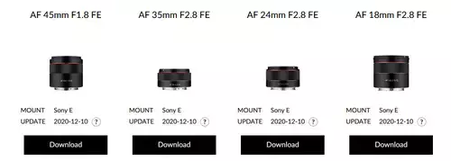 Samyang Firmware Updates fr Sony E Objektive verbessern Autofokus