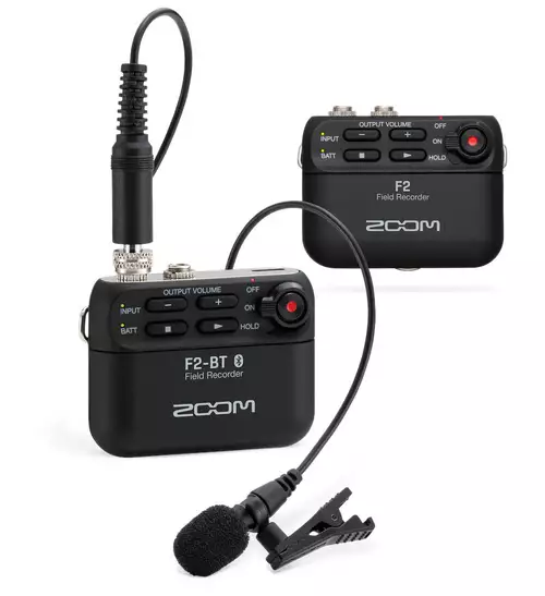 Zoom F2 Field Recorder - Audio-Zwerg mit 32-Bit-Float-Technologie