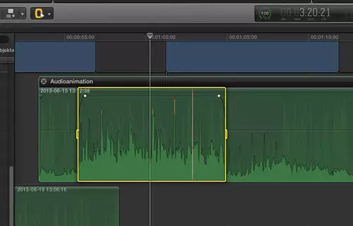 Logic Pro X als Audio-Editor für Final Cut Pro X? : FCPX AUDIO Waveform 600