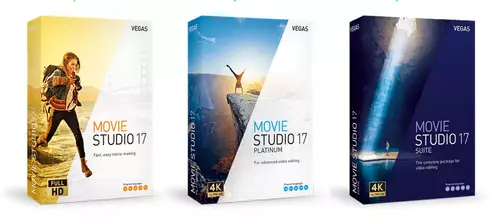 Vegas Movie Studio 17 mit GPU-Decoding und neuen Slow Motion Effekten
