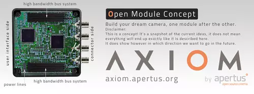 Apertus Axiom wird super-modular : PIC3