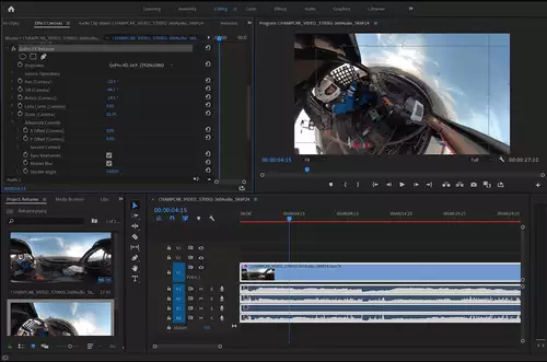 Virtuelle Kamera - GoPro FX Reframe-Plugin fr Premiere Pro / After Effects