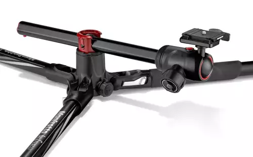 Bodennah: Manfrotto Befree GT XPRO Reisestativ fr Makro-Aufnahmen