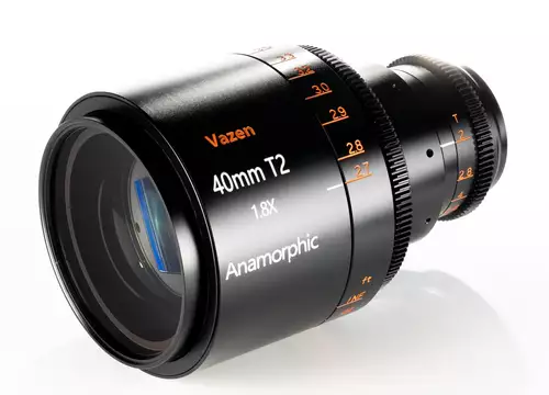 Weltweit erster Anamorphot fr Micro Four Thirds: VZ VAZEN 40mm T/2 1.8x