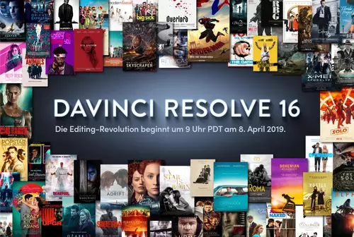 Blackmagic Design teasert DaVinci Resolve 16 als "Editing-Revolution" // NAB 2019
