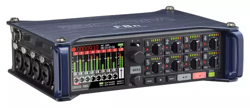 Zoom F8n Mehrspur-Recorder mit Look-Ahead Limiter und AutoMix Assistent