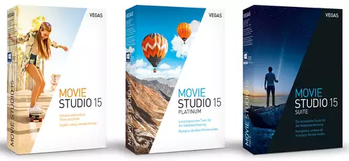 VEGAS Movie Studio 15 -- berarbeitete Bedienung und neue Funktionen