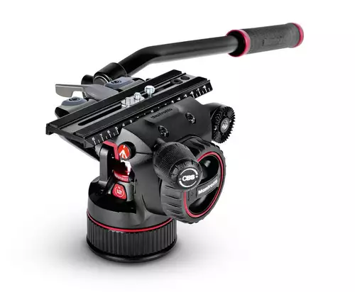 Manfrotto: Nitrotech N12 100mm Fluidkopf fr 4-12 kg Traglast // IBC 2017