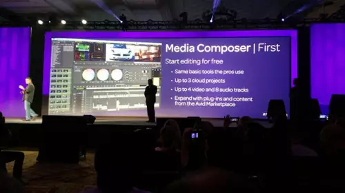 Kostenloser Videoschnitt: Avid Media Composer | First soll im Juni erscheinen // NAB 2017 