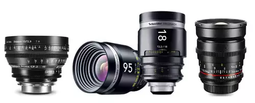 Was unterscheidet Cine-Optiken von Foto-Objektiven? Hier: Fokus und Dämpfung : Cine-Familie