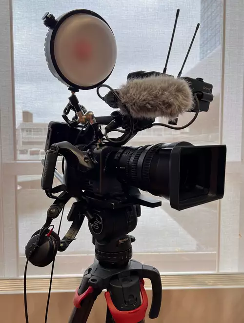 Sony FX6 Setup auf der IBC 2022 