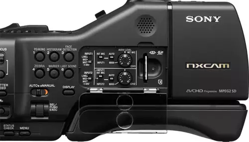 Sony NEX-EA50 NXCAM mit umfassender Audioabteilung