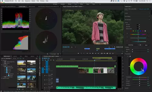 Adobe Premiere Pro CC mit VR und integrierter Lumetri Farbkorrektur // NAB 2016