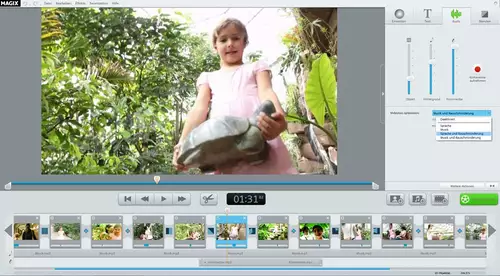 MAGIX Video easy 5 HD -- Touch-optimiert 