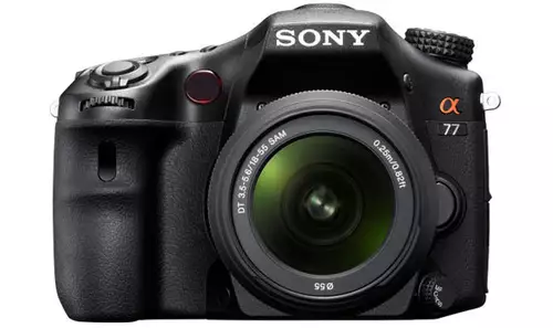 Hier die Sony Alpha 77