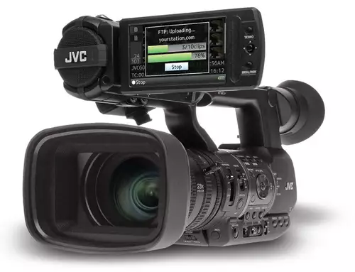 JVC GY-HM650/HM600 Camcorder mit XDCAM EX und WiFi