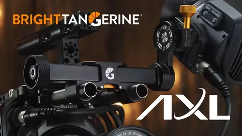 Smarte AXL EVF-Halterung von Bright Tangerine fr Canon, Sony, ZCam, ARRI, Zacuto ...