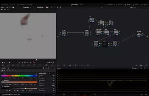 Nikon Z8 RAW Grading-Wettbewerb - der Gewinnerbeitrag und wie das Grading umgesetzt wurde : Red Details