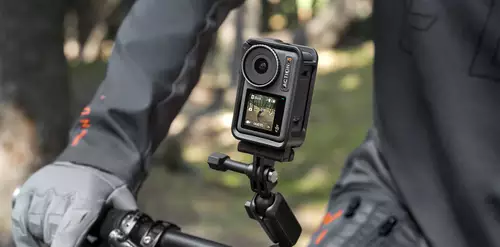 DJI Osmo Action 3: Back to the Roots - Hitzeprobleme gelst? : OsmoAction3Frontscreen
