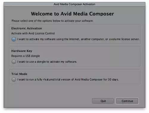 Avid Media Composer 6 & Decklink HD Extreme : AvktivierugAvid 600