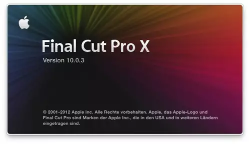 7toX XML-Konvertierungstool für Final Cut Pro 7 nach Final Cut Pro X : fcpx 10 03 3 start