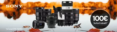 Sofortrabatte und Sonderaktionen im Herbst 2023 (Sony, Canon, Nikon, Fujifilm)