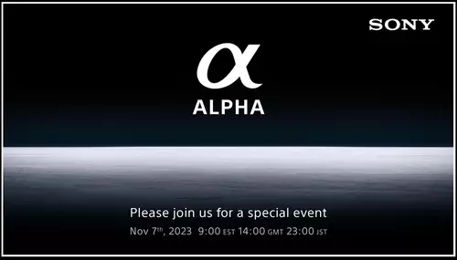 Sony teasert Alpha Kamera Special Event: Neue Sony Alpha 9 III im Anflug?