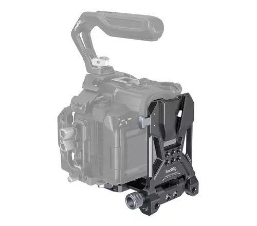 SlashCAM IBC Interview-Setup: Panasonic S5II X, Sennheiser EW-DP, SmallRig V-Mount System ... : SRVMount