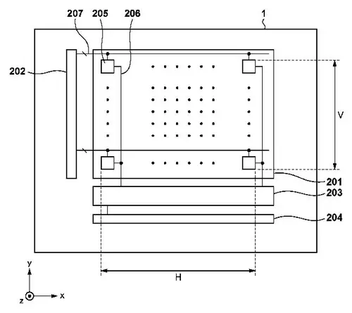 schematische Zeichnung aus dem Quad Pixel Canon Patent 2023-166867 