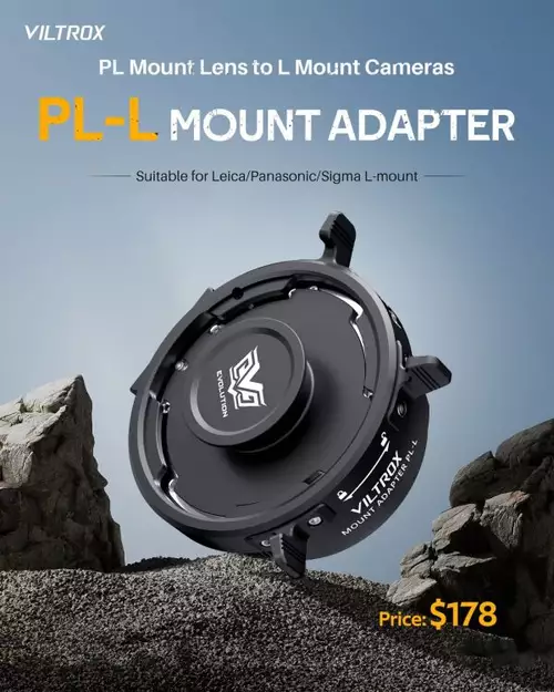 Viltrox stellt PL-L Mount Adapter für 178,- Dollar vor 