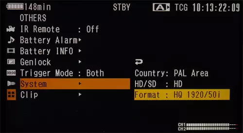 Sony PMW-F3 - digitaler S35 Kinoeinstieg : SonyF3MenuSystem37