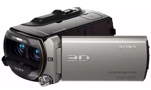  Kompakter 3D-Bolide - Sony HDR-TD10 3D-Kamera : cam0