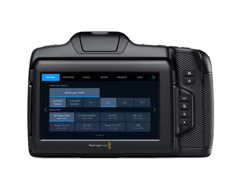  BM Cinema Camera 6K mit nach wie vor einem der besten Mensysteme am Markt