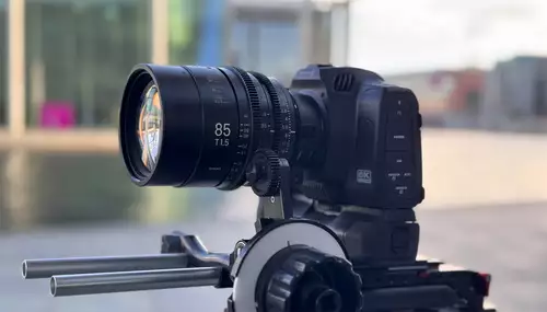 Blackmagic Cinema Camera 6K und Sigma Cine 85mm T 1.5