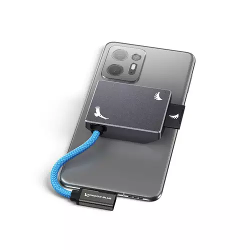 Kondor Blue: Magnetisches Aufnahme-Modul fr iPhone 15 und DSLMs