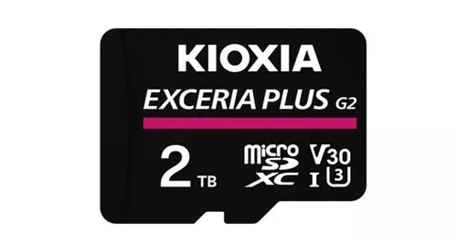 KIOXIA produziert erste microSDXC-Speicherkarte mit 2 TB