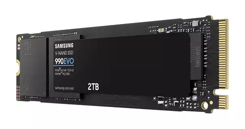 Samsung 990 Evo nutzt PCIe 5.0 x2 oder PCIe 4.0 x4 