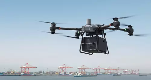Wenn die Drohne deinen 30kg Einkauf liefert: DJI stellt seine erste Lieferdrohne Flycart 30 vor