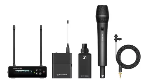 Sennheiser EW-DP Funkstrecke mit hohe Reichweite bei Innen- und Außendrehs