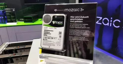 Die erste 30TB-Festplatte von Seagate soll noch in diesem Quartal ausgeliefert werden.