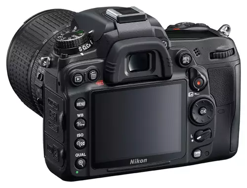 Rückseite der Nikon D7000