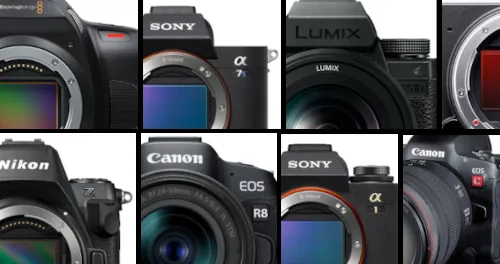 Sony, Canon, Panasonic, Nikon, Blackmagic ... Welche Kamera wofür? Stand: Februar 2024