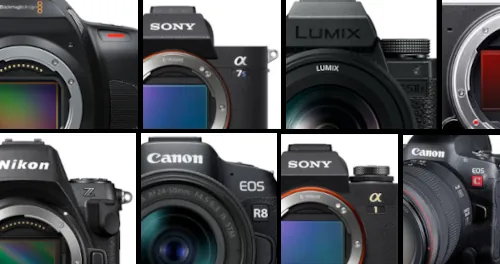 Die besten Video-DSLMs 2024 Sony, Canon, Panasonic, Nikon, Blackmagic ... Welche Kamera wofr? Stand: Februar 2024