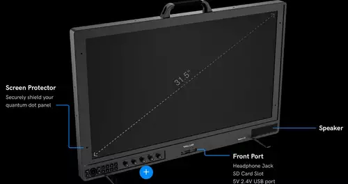SmallHD stellt Quantum 32 OLED-Monitor fr HDR Farbkorrektur und mehr vor