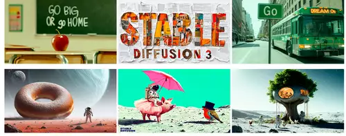Stable Diffusion 3 - erste Beta vorgestellt