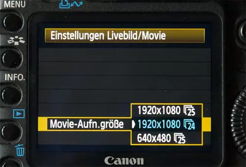 24 und 25 Bilder pro Sekunde jetzt bei Canon 5D MKII mglich