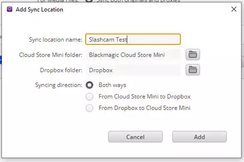 Blackmagic Cloud Pod und Cloud Store Mini 8TB - Netzspeicher einfach fr Alle : dropbox1